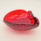 Vintage Murano Ashtray in Heart Shape in Murano Glass, 1950s, Image 4