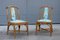 Mehrfarbige Italienische Bambus Stühle, 1950er, 2er Set 12