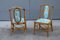 Italian Bamboo Chairs in Multicolor Fabric, 1950s, Set of 2 4