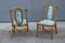 Mehrfarbige Italienische Bambus Stühle, 1950er, 2er Set 4