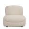 Sillón modular moderno en beige Buclé, Italia, años 70, Imagen 2