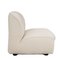 Sillón modular moderno en beige Buclé, Italia, años 70, Imagen 3