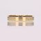 Modern French Diamond 18 Karat Yellow Gold Wedding Ring 12