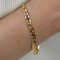 Modern French Marine Mesh 18 Karat Yellow Gold Bracelet 6