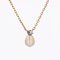 20th Century Fine Pearl and Diamond 18 Karat Yellow Gold Necklace 6