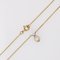 20th Century Fine Pearl and Diamond 18 Karat Yellow Gold Necklace 12