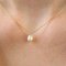 20th Century Fine Pearl and Diamond 18 Karat Yellow Gold Necklace 10