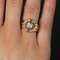 French Diamond 18 Karat Rose Gold Openwork Ring, 1960s 6