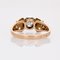 French Diamond 18 Karat Yellow Gold Solitaire Ring, 1950s, Image 13