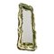Modern Italian Green and White Resin Mirror by Gaetano Pesce Fish Design, 1980s 1