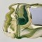 Espejo italiano moderno de resina en verde y blanco atribuido a Gaetano Pesce Fish Design, años 80, Imagen 8