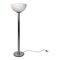 Modern Italian Steel Glass Am/as Floor Lamp attributed to Albini & Helg for Sirrah, 1970s 1
