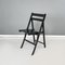 Italian Modern Wood Folding Chair Morettina attributed to Ettore Moretti for Zanotta, 1970s 2