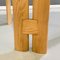 Italian Modern Wood and Beige Corduroy Fabric Tub Chairs, 1980s 7