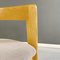 Sillas de bañera italianas modernas de madera y tela de pana beige, años 80, Imagen 8