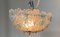 Vintage Glass Ceiling Light by Seguso, 1960 2