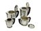 Art Deco French Silver Coffee and Tea Service, 1920s, Set of 4 8