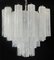 Alabaster White Glass Tubes Chandelier, 1980s 13