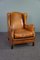 Vintage Brown Leather Armchair 2