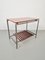 Vintage Beistelltisch aus Teak & Metall, 1960er 10