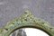 Espejo barroco Pop Art de cerámica en color verde, Italia, años 60, Imagen 5