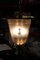 Italienische Deckenlampe aus Messing & Muranoglas von Seguso, 1950er 3