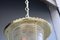 Italian Brass and Murano Glass Ceiling Lamp from Seguso, 1950s 11