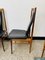 Scandinavian Dining Chairs in Wood and Synthetic Leather, 1960s, Set of 6 10