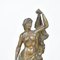 Frauenfigur, 19. Jh., Bronzen, 2er Set 10