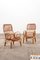 Italian Bamboo Lounge Chairs by Franco Albini, 1960s, Set of 2 12