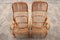 Italian Bamboo Lounge Chairs by Franco Albini, 1960s, Set of 2 5