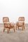 Italian Bamboo Lounge Chairs by Franco Albini, 1960s, Set of 2 1