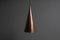 Hammered Copper Cone Pendant Lamp by E.S Horn Aalestrup, Denmark, 1950s, Image 10