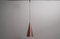Lámpara colgante Hammered Cobre de ES Horn Aalestrup, Dinamarca, años 50, Imagen 7
