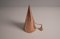 Hammered Copper Cone Pendant Lamp by E.S Horn Aalestrup, Denmark, 1950s 3