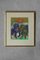 Frideborg Bryth, Animal Scene, Gouache, 1961, Framed, Image 3