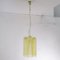 Tronchi Glass Chandelier in Chamomile Yellow, Italy, 1990s 3