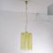 Tronchi Glass Chandelier in Chamomile Yellow, Italy, 1990s, Image 3