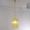 Tronchi Glass Chandelier in Chamomile Yellow, Italy, 1990s 4