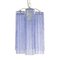 Lustre Tronchi en Verre Bleu Violet, Italie, 1990s 2