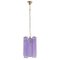 Tronchi Chandelier in Purple Wisteria, Italy, 1990s, Image 1