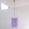 Lustre Tronchi Violet Wisteria, Italie, 1990s 3