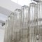 Large Chandelier in Gray & Smoke Structure Bronze Murano Glass, 1990s, Image 9