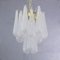 Lámpara de araña de cristal de Murano, años 90, Imagen 5