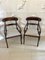 Regency Carved Mahogany Dining Chairs, 1830s, Set of 10 4