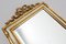 Specchio vintage con cornice dorata, Immagine 5