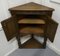 Gothic Shelved Corner Cupboard with Under-Tier in Oak, 1920s, Image 2