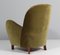 Armchair with Green Velvet by Georg Kofoed, Denmark, 1940s 8