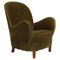 Armchair with Green Velvet by Georg Kofoed, Denmark, 1940s 1