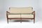 Modernes italienisches Mid-Century Sofa aus Nussholz von Paolo Buffa, 1950er 3